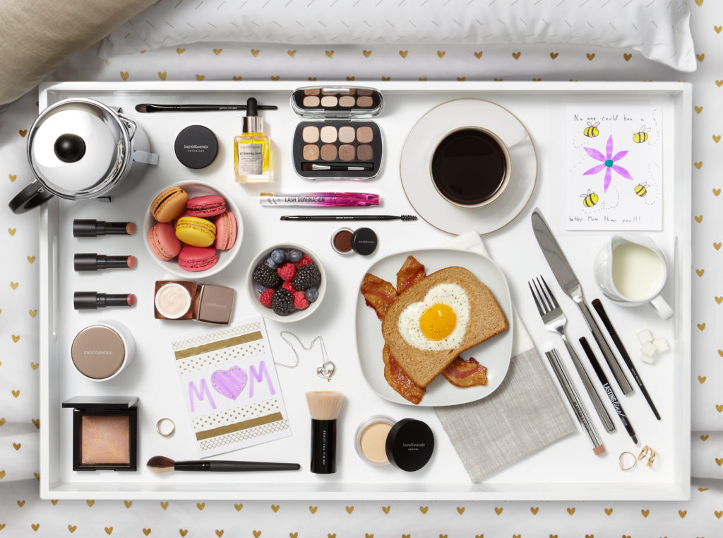 Make it a beautiful Mother's Day with bareMinerals makeovers (and breakfast in bed)!