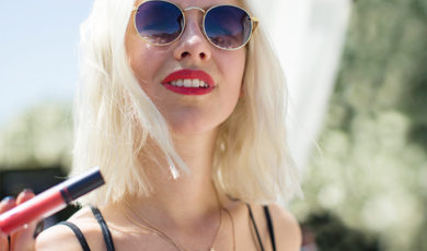 bareMinerals Statement Lip, as seen at Coachella