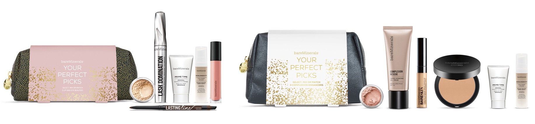 Customizable makeup kits from bareMinerals