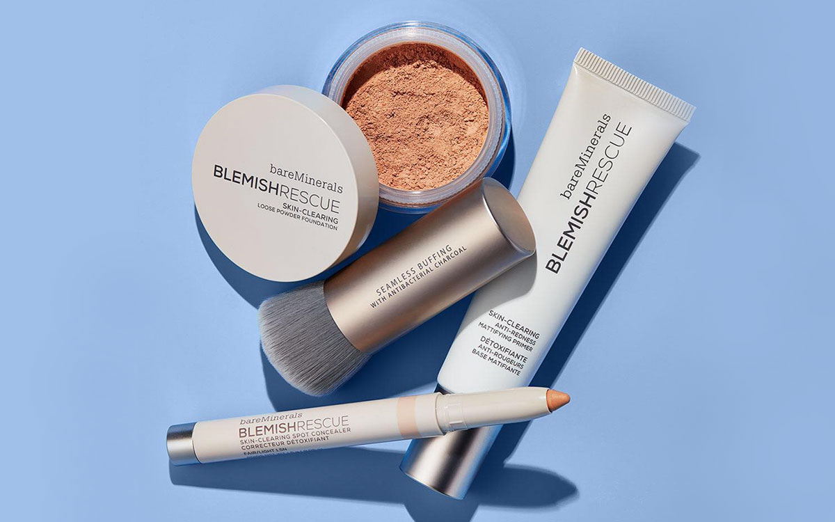 bareminerals blemish rescue acne makeup collection